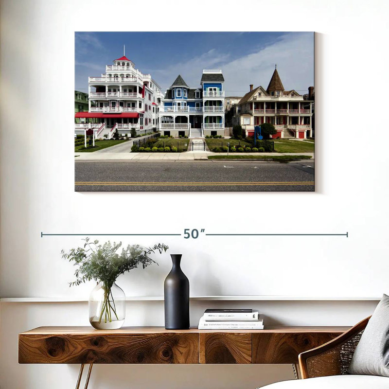 Lilian Cape May Victorian House, H 26 po x l 39 po