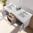 Ajhane 72" Double Bathroom Vanity Set-145497922