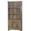 Ensemble de bureau de direction contemporain en bois 4 pièces Coble - chêne rustique