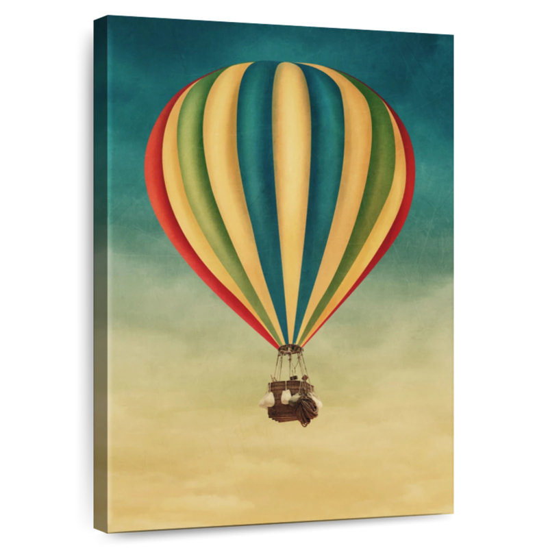 Mehar Flying Hot Air Balloon, 39" H x 26" W