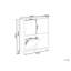 Aakin 8 Pair Shoe Storage Cabinet