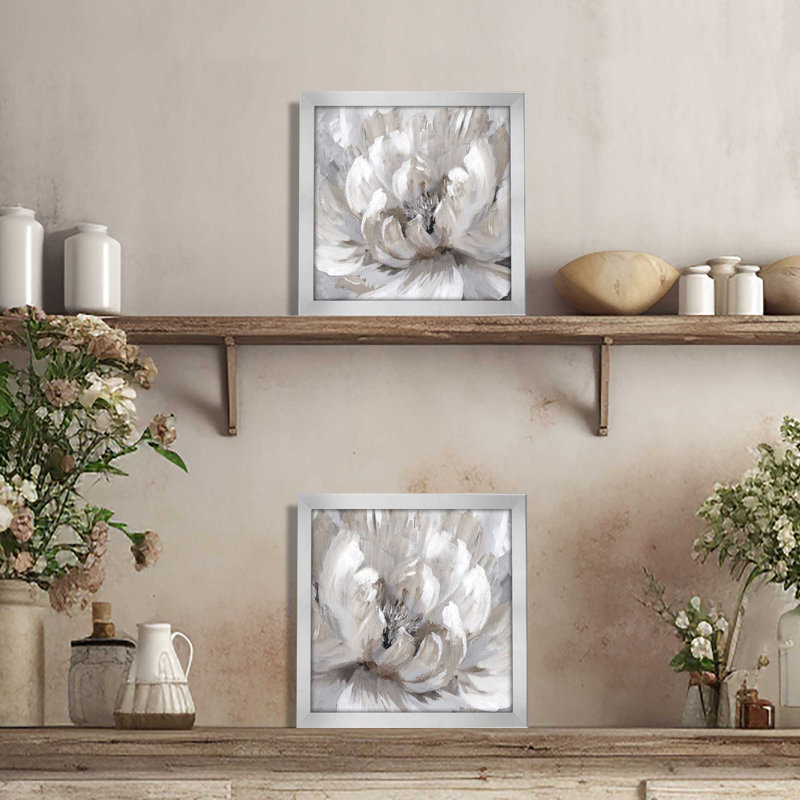 «Burst of Spring», ensemble de papiers encadrés