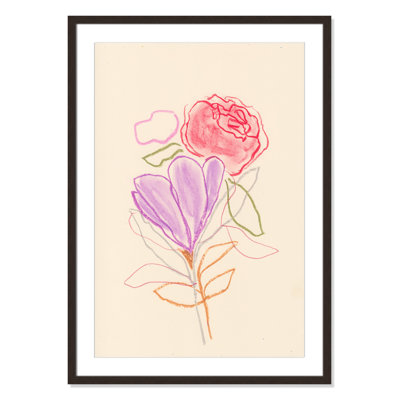 Simple Floral "Simple Floral III" Print