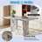 63" Dining Table Set For 6, Modern Dining Room Table Set With Wood Table & Ergonomic Chairs-650890162-650890167