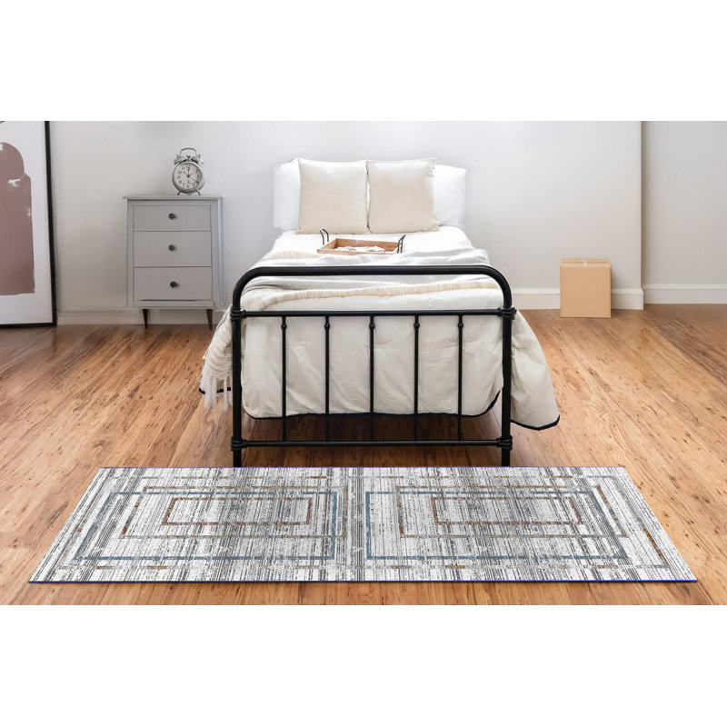 Jayden-Scott Geometric Indoor Rug, Runner 2'2" x 7'7"