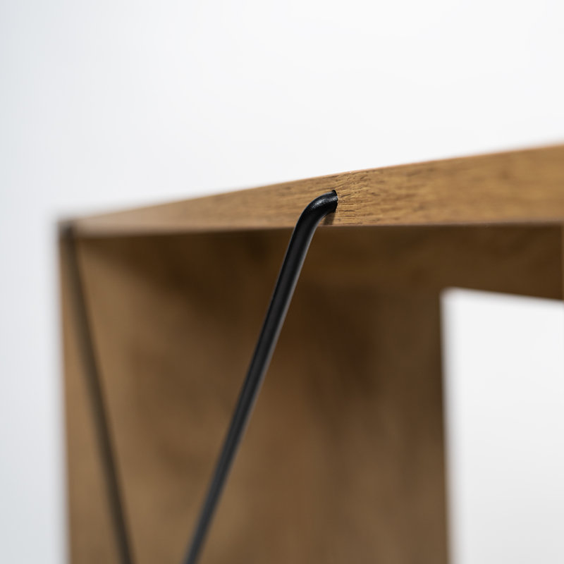 Hybrid X Desk Desk Shell, Summer Oak
