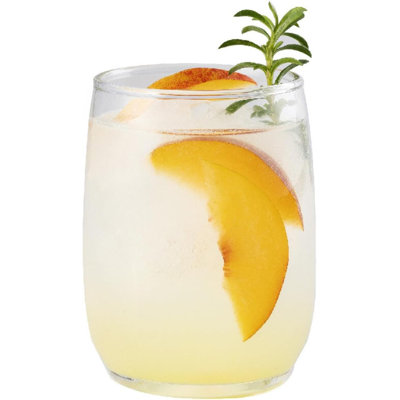 Aspen Brands Agua Drinking Glasses Set Of 12, 12oz Water Glasses,
