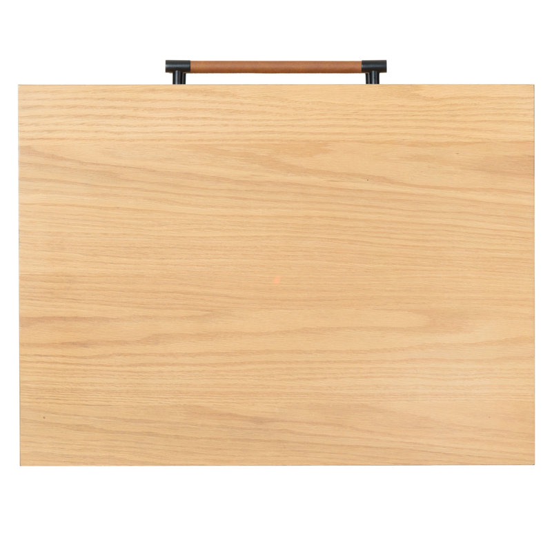 Chandri 2 - Drawer Nightstand, Natural/Black