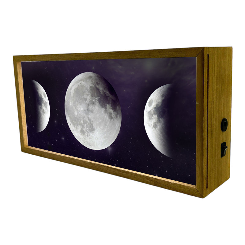 Haysville Night Light Moon 15" LED Sign