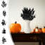 Halloween, boutures de feuilles d'érable noires, fantôme, fête, horreur, décoration, décoration, boutures de fleurs, branches mortes, boutures d'Halloween-1463492638