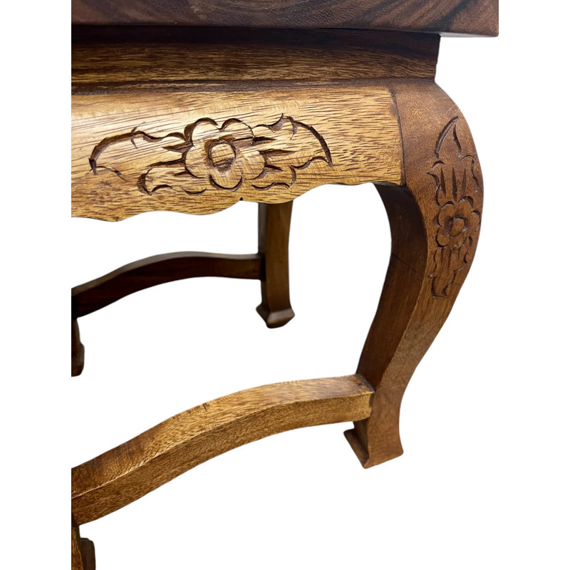 Turek 16'' Tall Solid Wood End Table