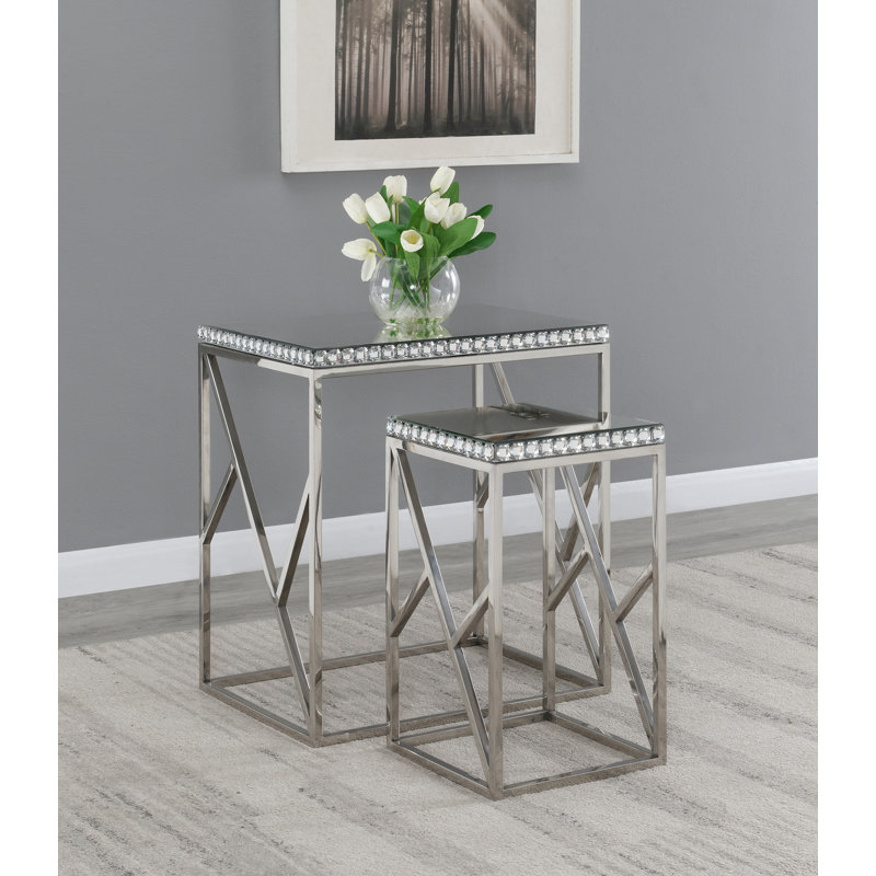 Table de bout Chanal, Noir