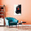 Art mural chat noir intense-129147930