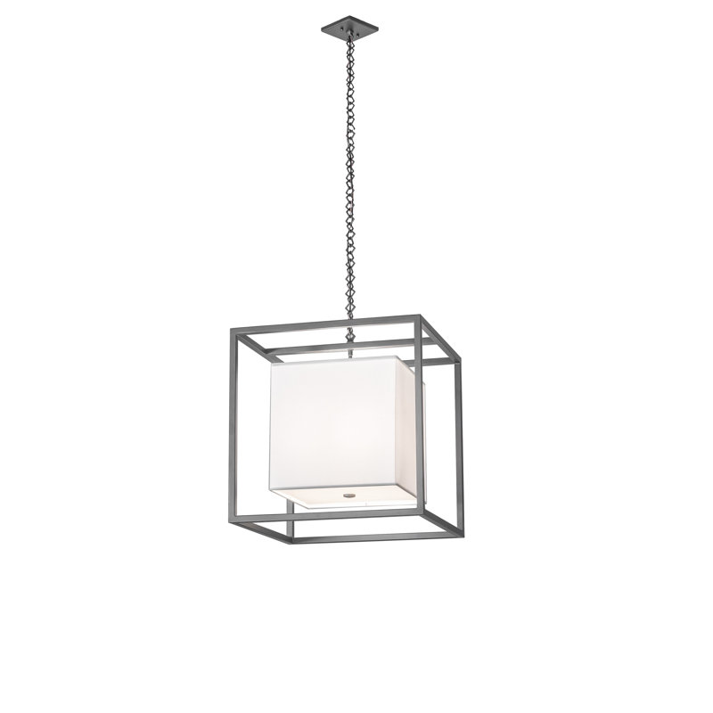 Luminaire suspendu carré 22 po Kitzi