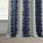 Camarillo Printed Flambe Wave Ikat Room Darkening Curtains - Single Panel Drapes-218243185-218243186