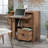 Gassin 22.05'' Wide 1 - Drawer Storage Cabinet with Cable Management