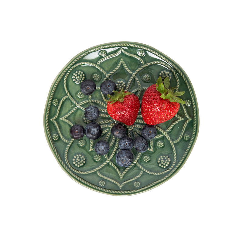 Jardins Du Monde Dessert/Salad Plates Assorted, Basil