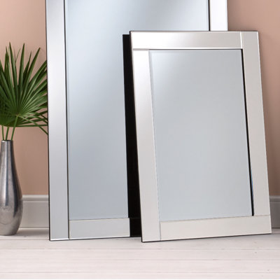 Cooks Wood Flat Wall Mirror