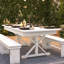 Table de salle à manger rectangulaire Eternity-88870829-88870830