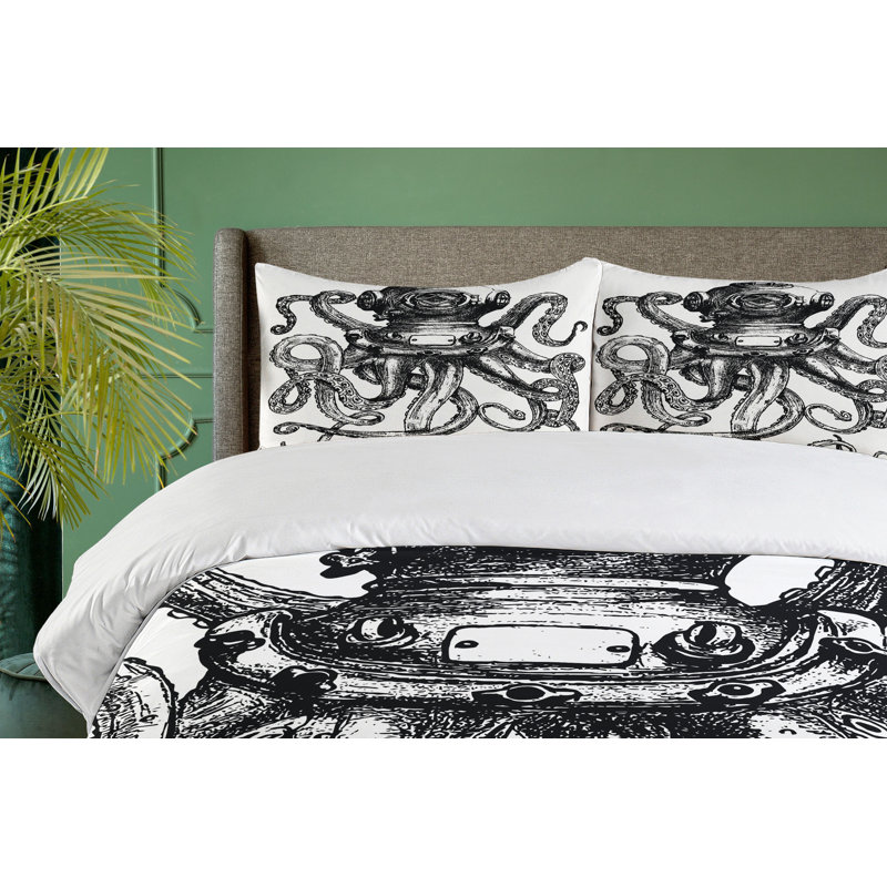 No Duvet Cover, California King Duvet Cover + 2 Standard Shams