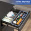 37cm Wide 3 -Drawer Mobile File Cabinet-687895198