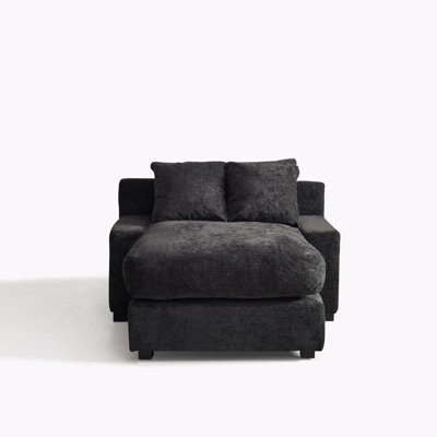 Canapé-lit en chenille