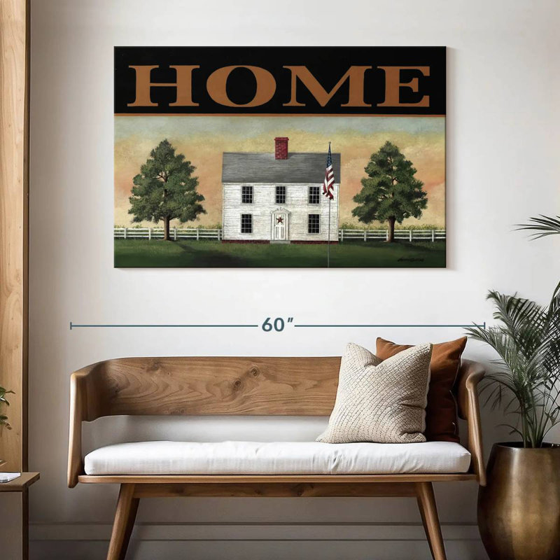 Plaque murale Kema Colonial Home, H 32 po x l 48 po