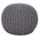 Antoinette 50 cm W Cotton Round Ottoman