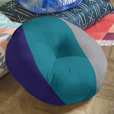 Striped Reversible Throw Pillow