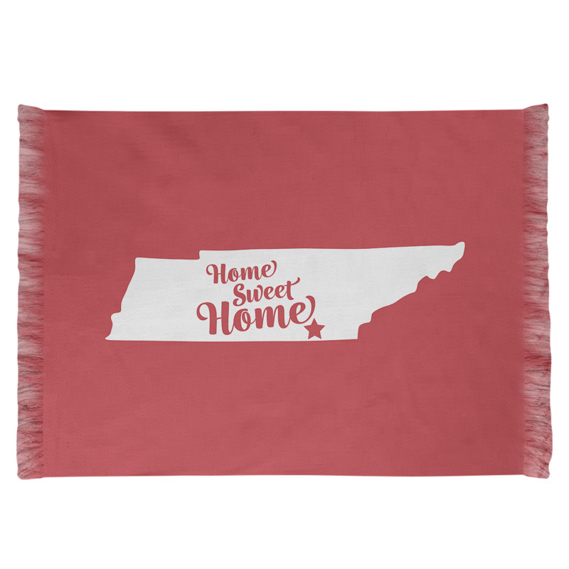 Tapis de zone rouge chattanooga pour la maison