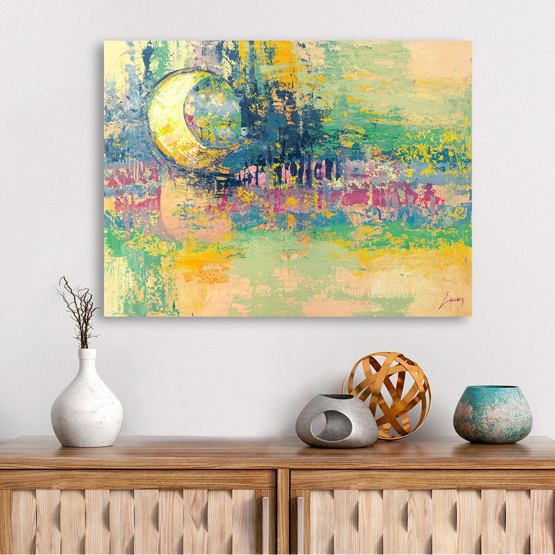 Leinwandbild Moon Reflections von Lucas