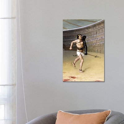 Retarius by Jean Leon Gerome - Wrapped Canvas Painting