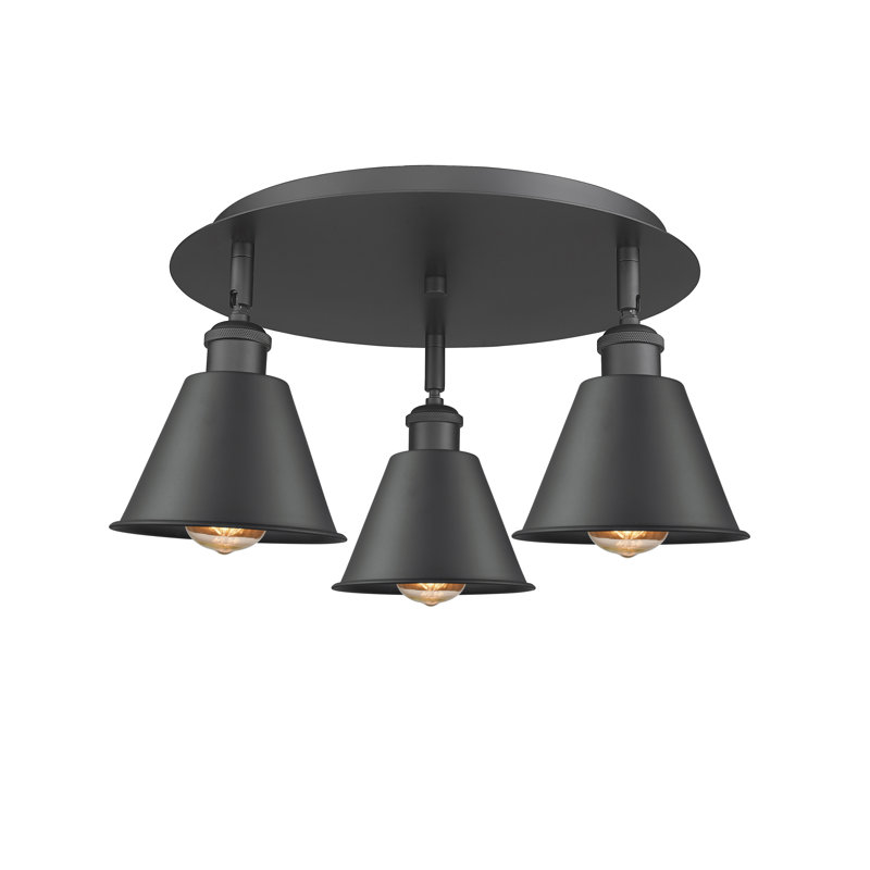 Plafonnier encastré Allare, Noir mat, Noir mat