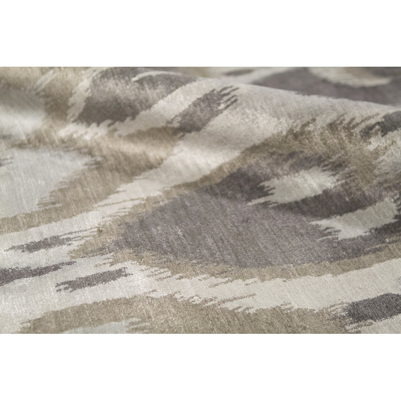 Hand Knotted Geometric Area Rug