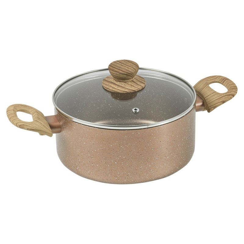 Urbn-Chef Non-Stick Aluminum Stock Pot, 25 cm