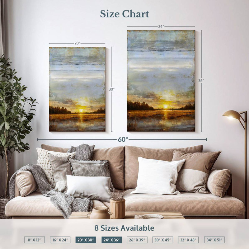 Alvord Early Morning Glow, 36" H x 24" W