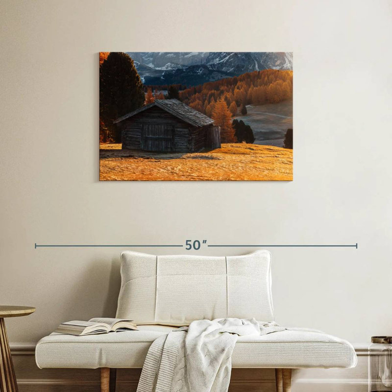 Alvord Woodshed Autumn, H 24 po x l 36 po