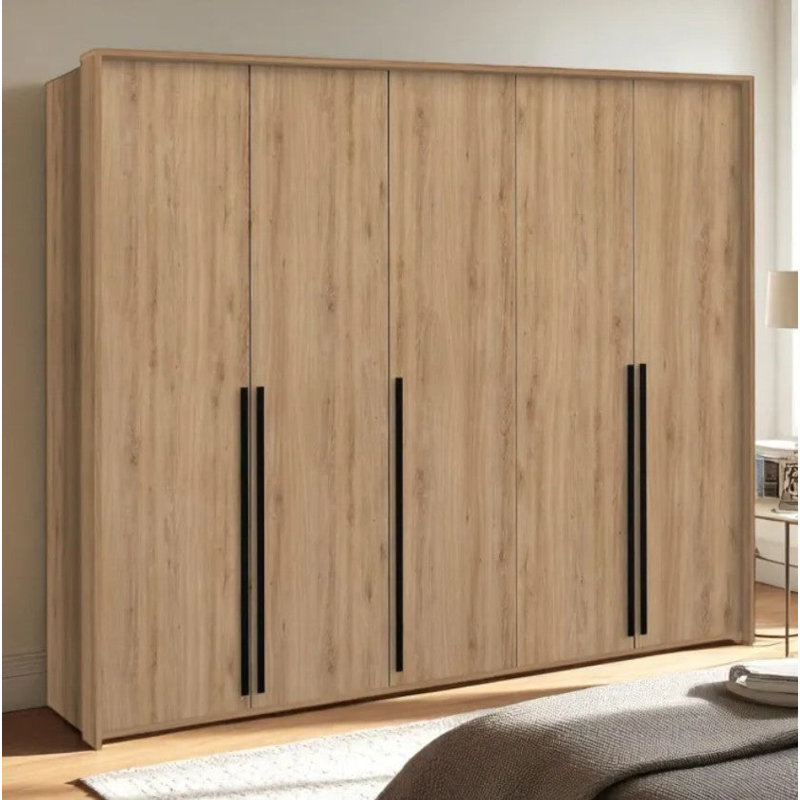 Manufactured Wood Wardrobe, Oak