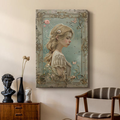 WOMEN Series CCCXLV  -Premium Gallery Wrapped Canvas -Ready to Hang