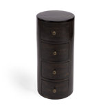 Liam Solid Wood End Table with Storage