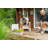 Elements Multi-Wall Resin Outdoor Patio End Table with 13 Gallons of Storage-96898528