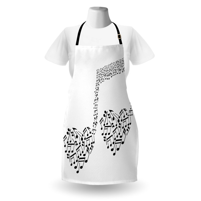No Pattern Bib Apron