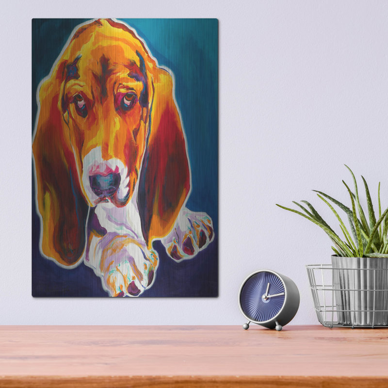 «Hound» par Dawg Painter, H 16 po x l 12 po