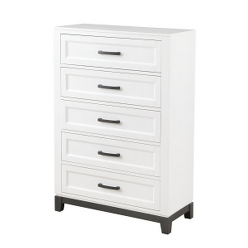 35'' W 5 - Drawer Dresser, White