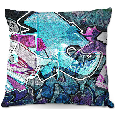  Couch Graffiti 12 Throw Pillow