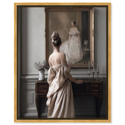Classic Lady II Canvas Glamorous Feminine Wall Art by Art Remedy