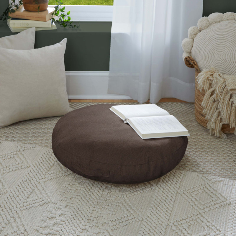 Coussin de sol intérieur / extérieur Hallward Sunbrella®, Toile java
