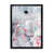 Impression noire sur toile encadrée sélectionné