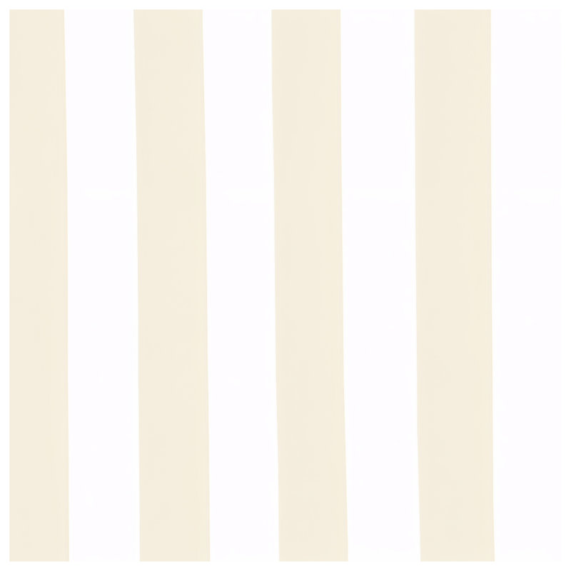 Édredon beige à rayures blanches, Queen