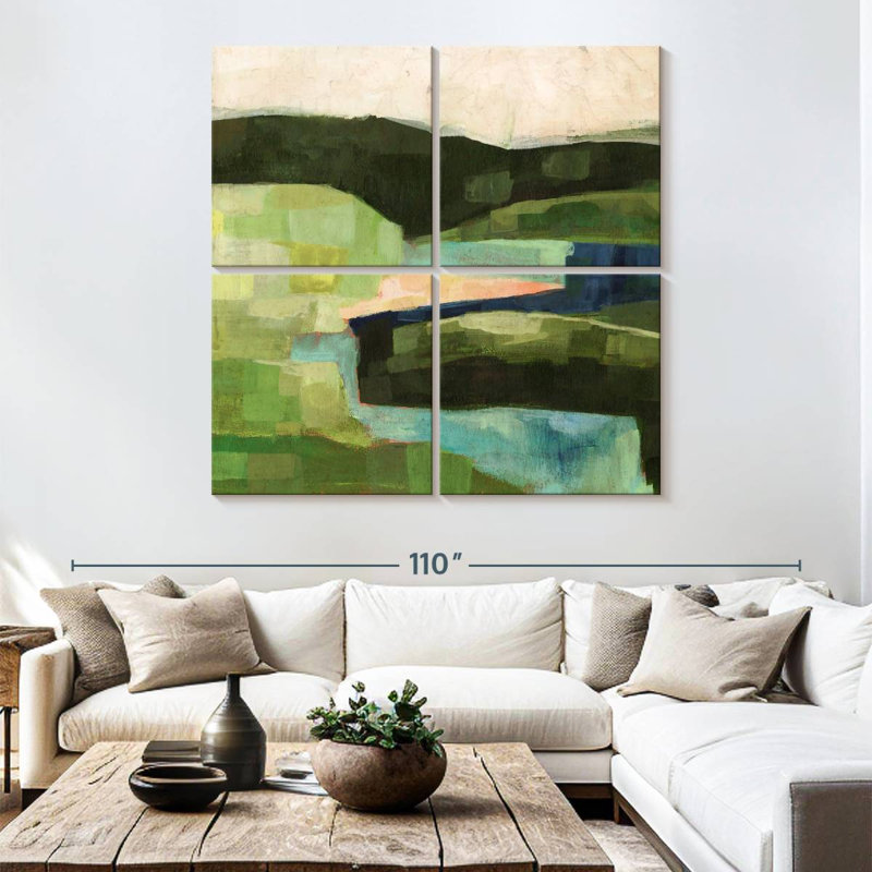 Avery Pastoral Patchwork II, 74" H x 74" W